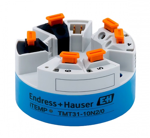 Transmisor de temperatura Endress + Hauser serie TMT31